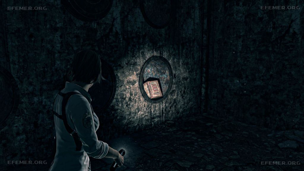 Сейф, лежащий в нише, The Evil Within 1