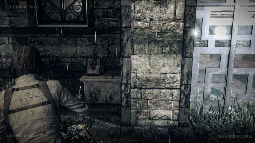 Сейф, стоящий на постаменте, The Evil Within 1