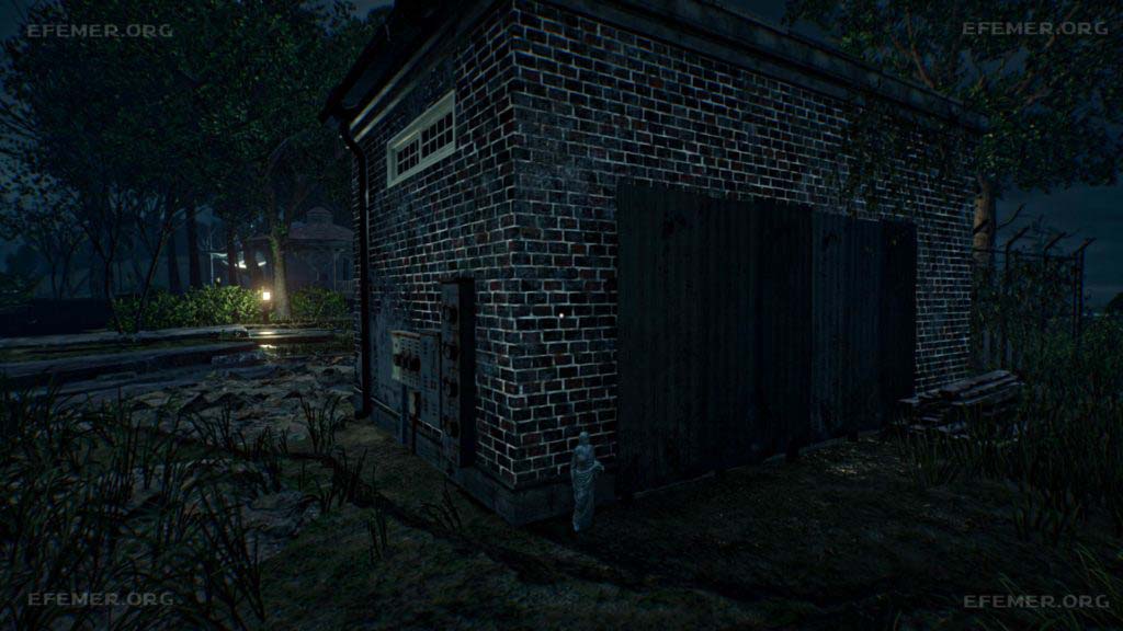 Статуэтка с ключом, стоящая у пристройки, The Evil Within 2