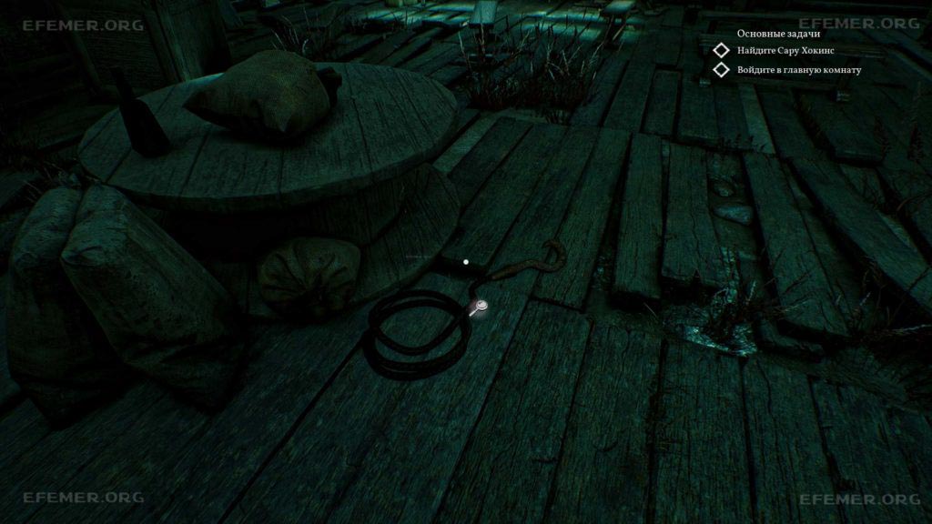 Верёвка с крюком на полу Верёвка с крюком на полу, Call of Cthulhu 2018