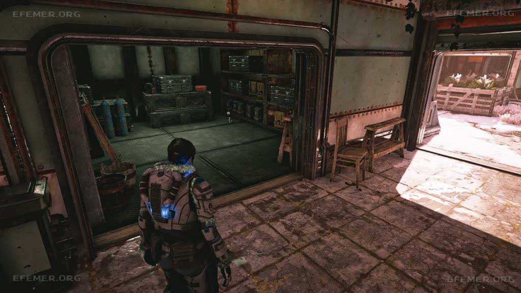 Деталь, лежащая в гараже Деталь, лежащая в гараже, Gears 5