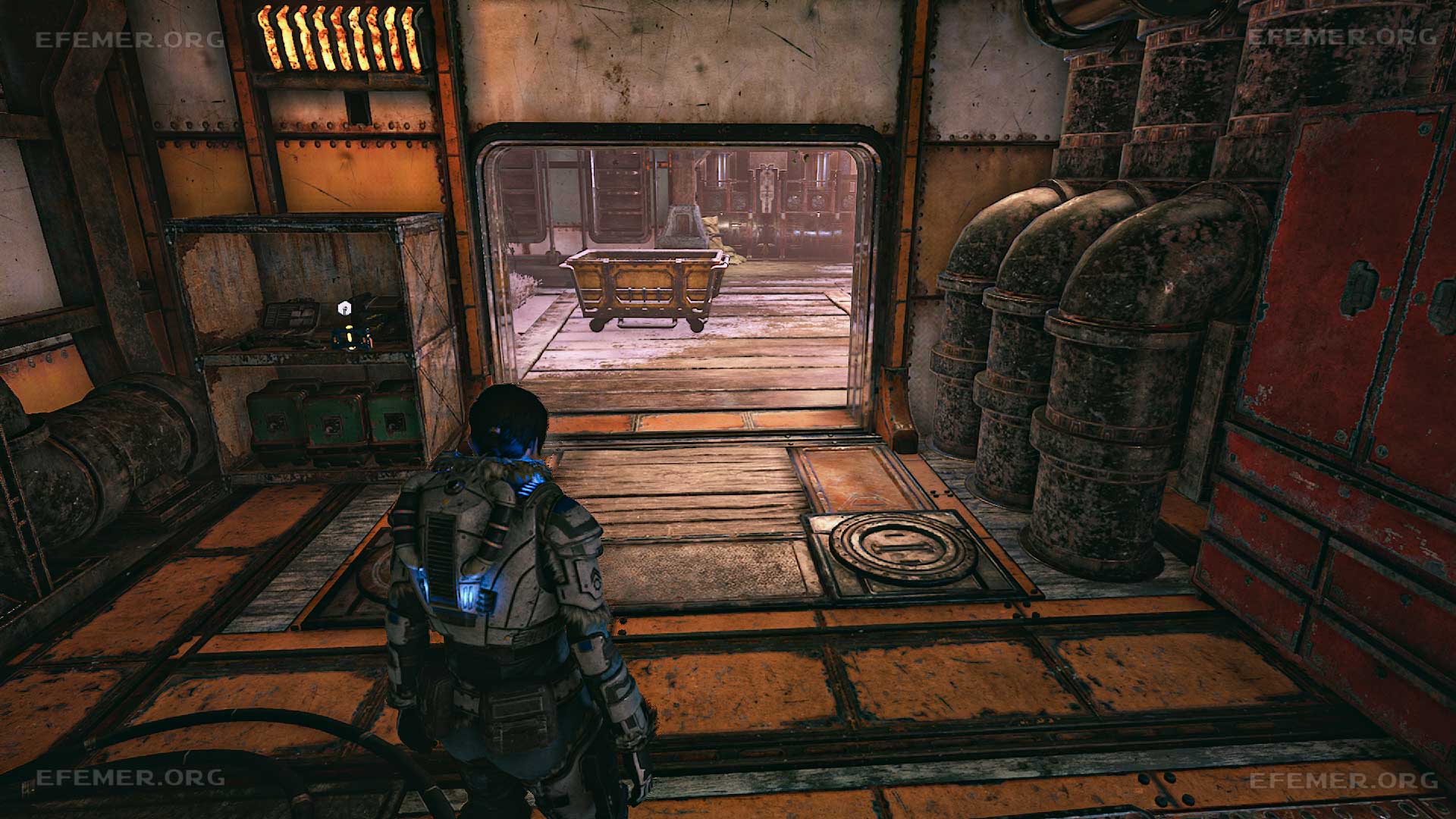 Деталь, лежащая в шкафу, Gears 5