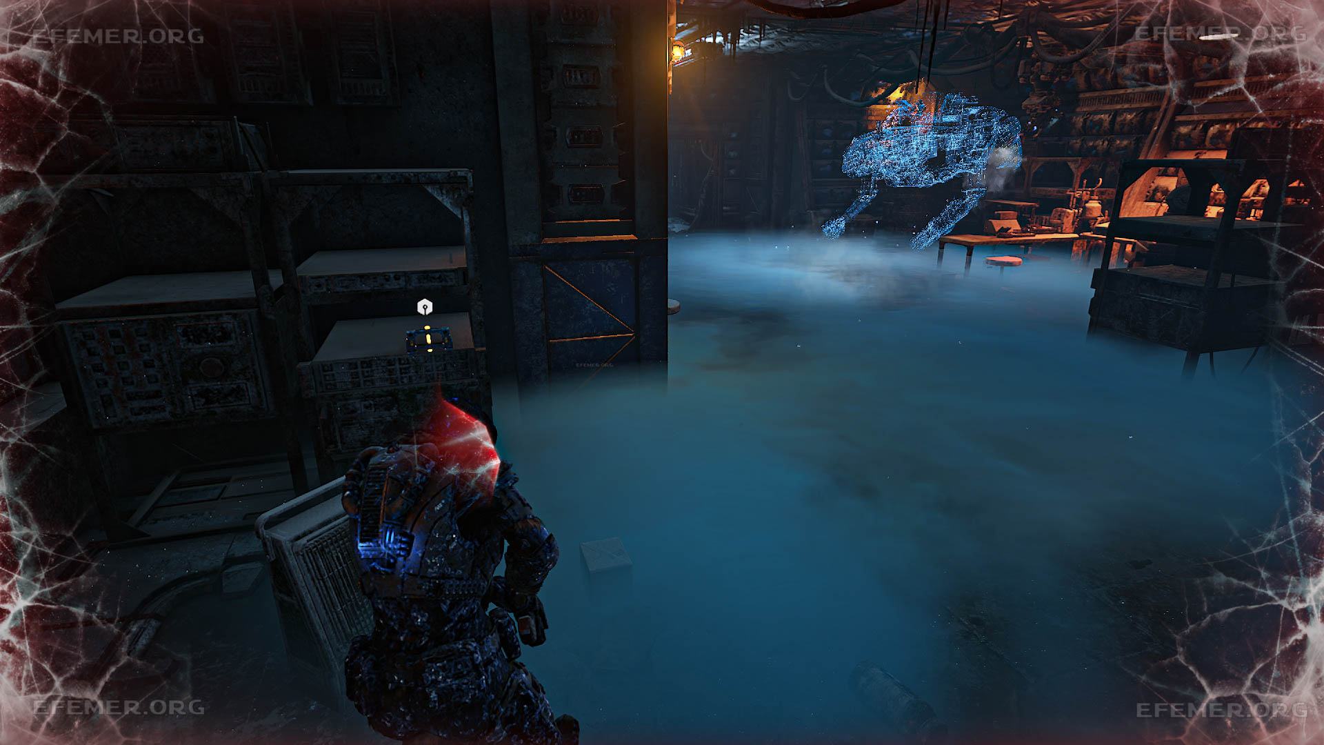 Деталь, лежащая на полке, Gears 5