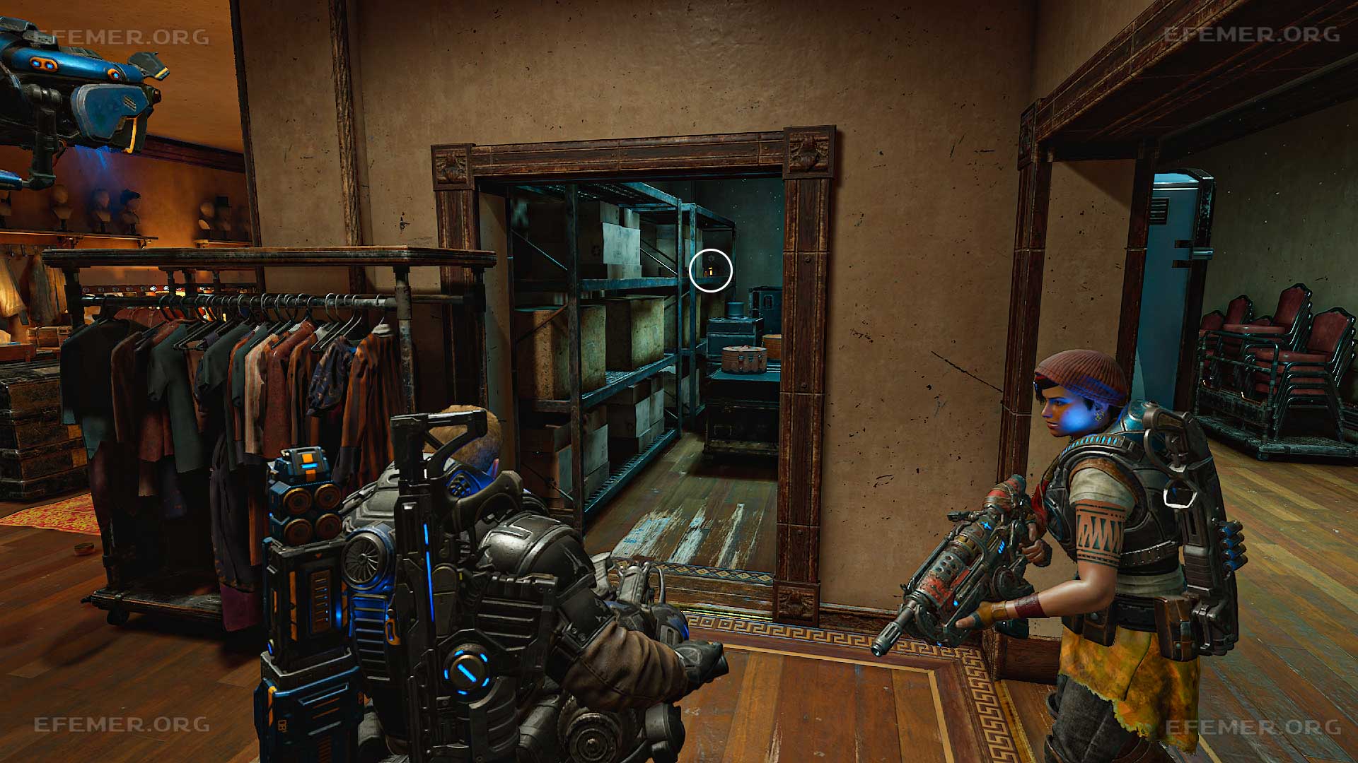 Деталь, лежащая на полке, Gears 5