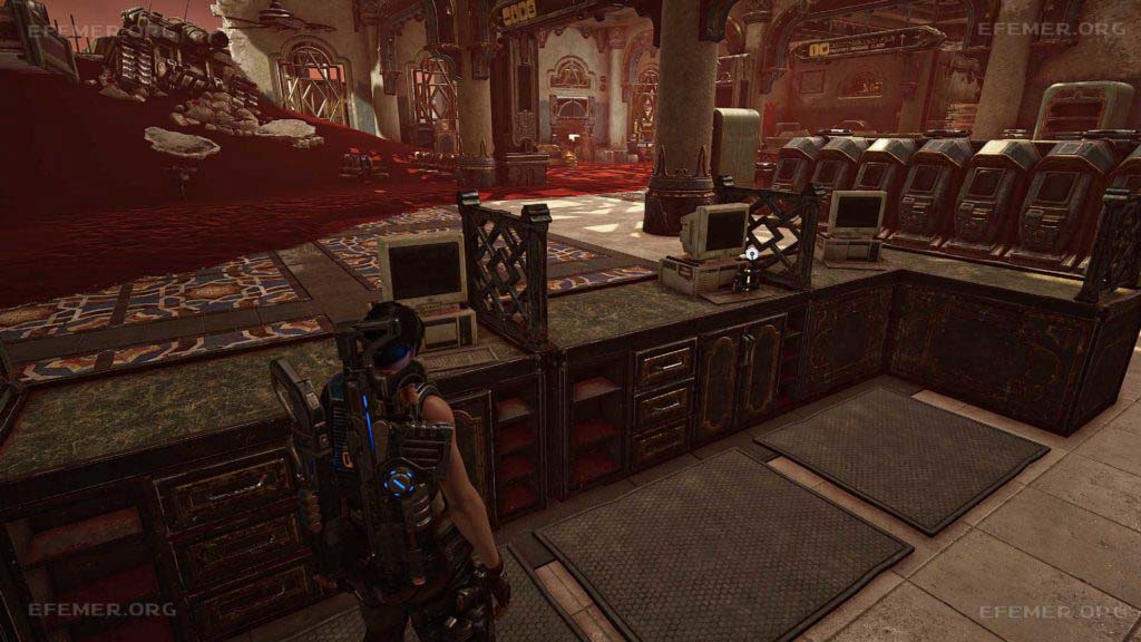 Деталь, стоящая на стойке Деталь, стоящая на стойке, Gears 5