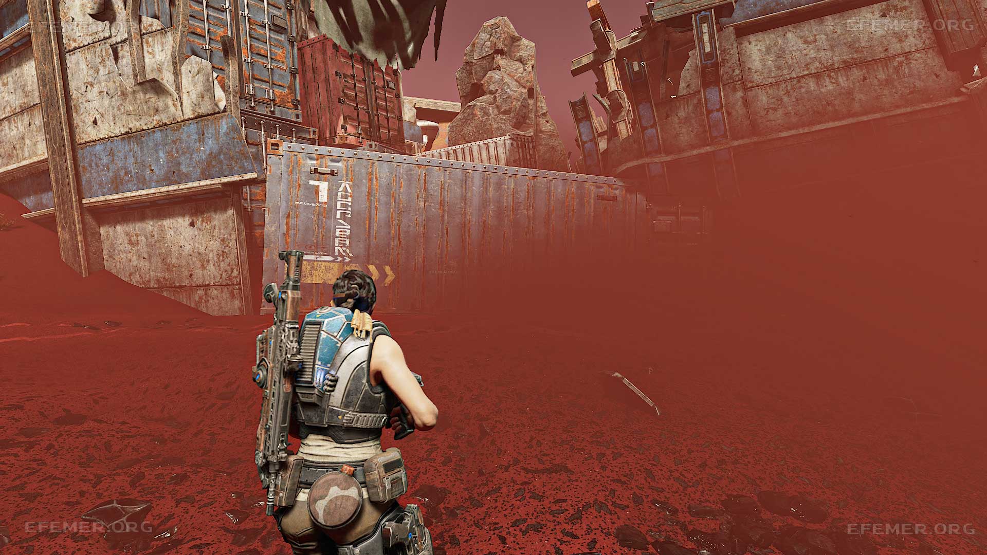 Контейнер с деталями, Gears 5