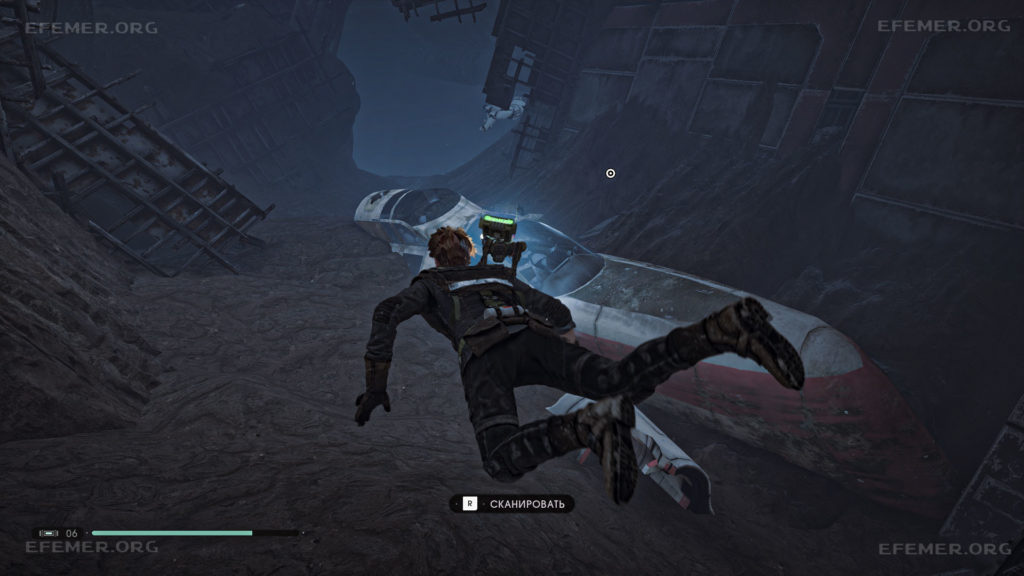 Затонувший космический истребитель, Star Wars Jedi: Fallen Order