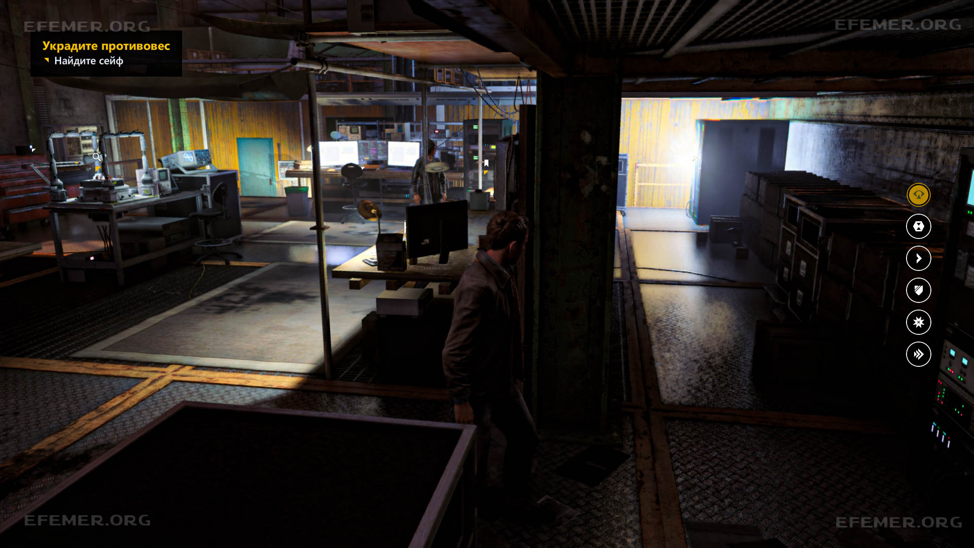 Источник хрононов №2, парящий за перегородкой Источник хрононов №2, парящий за перегородкой, Quantum Break