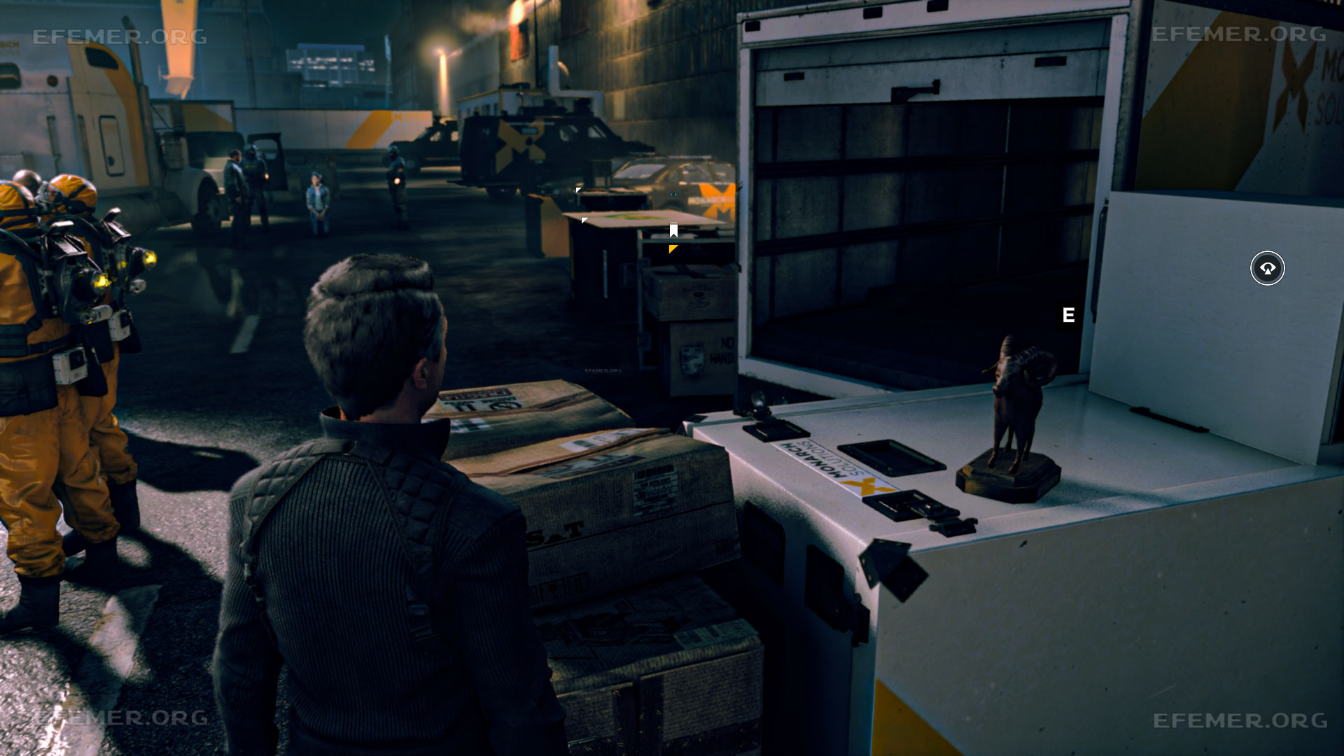 Статуэтка барана, являющаяся квантовой волной в игре Quantum Break Статуэтка барана, являющаяся квантовой волной в игре Quantum Break