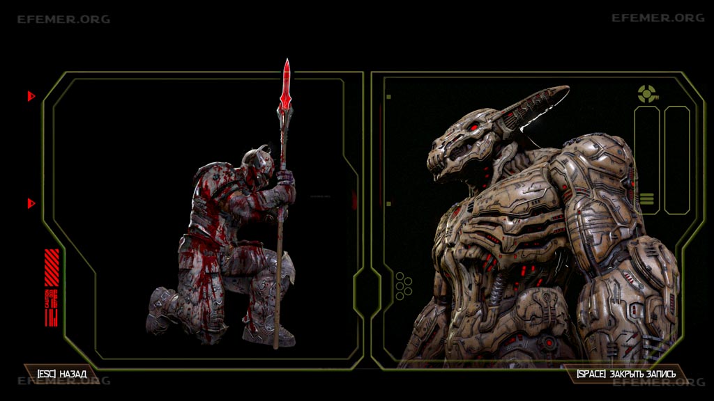 Скриншот из кодекса Doom Eternal "Неискупимый Грех" Скриншот из кодекса Doom Eternal "Неискупимый Грех"