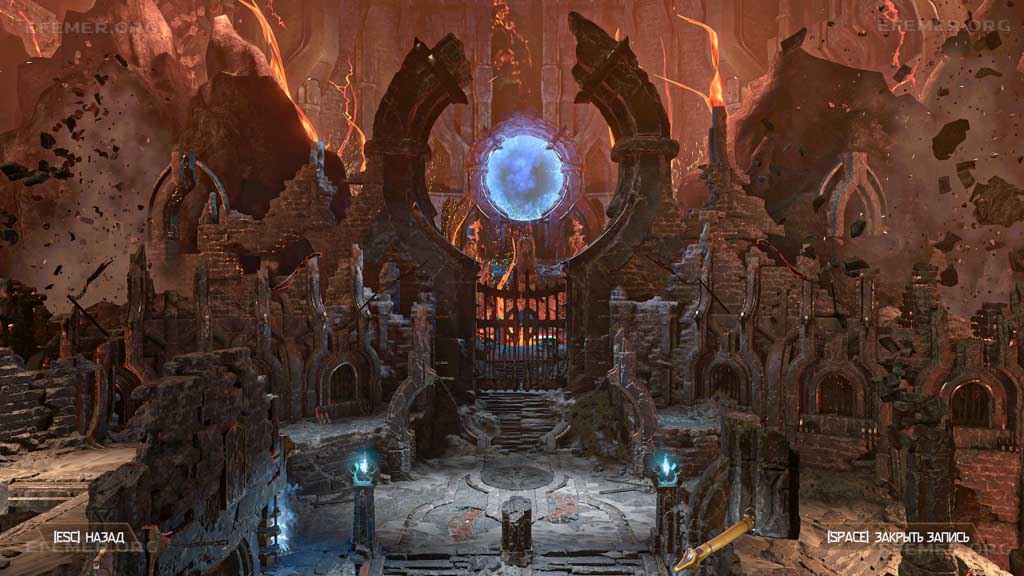 "Затерянный город Гебет" - скриншот из кодекса Doom Eternal "Затерянный город Гебет" - скриншот из кодекса Doom Eternal