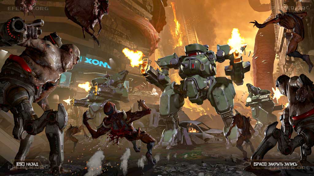Скриншот из кодекса Doom Eternal "Кровавое Супергнездо" Скриншот из кодекса Doom Eternal "Кровавое Супергнездо"