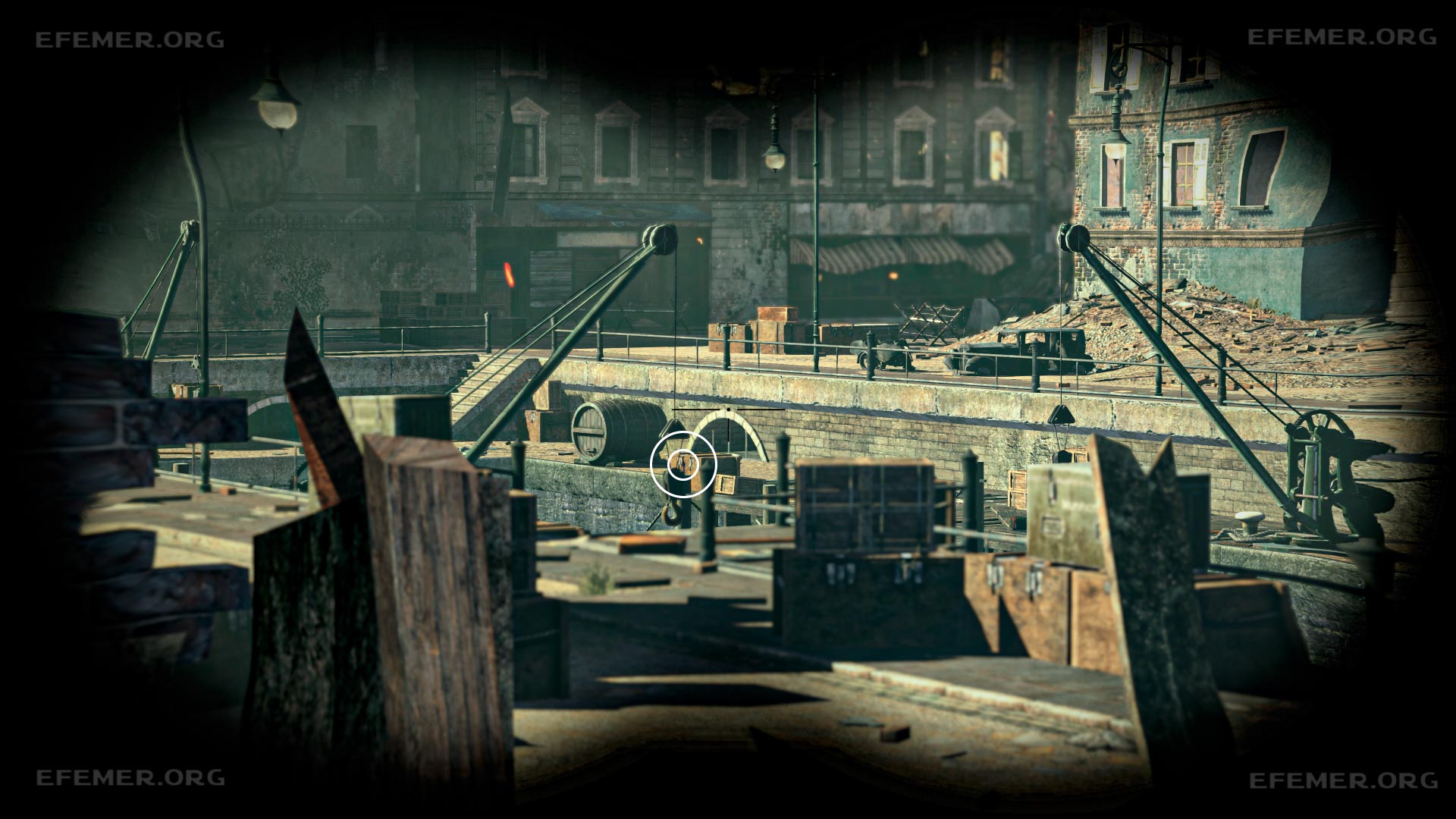 Бутылка №1, стоящая за крюком Бутылка №1, стоящая за крюком, Sniper Elite V2 Remastered