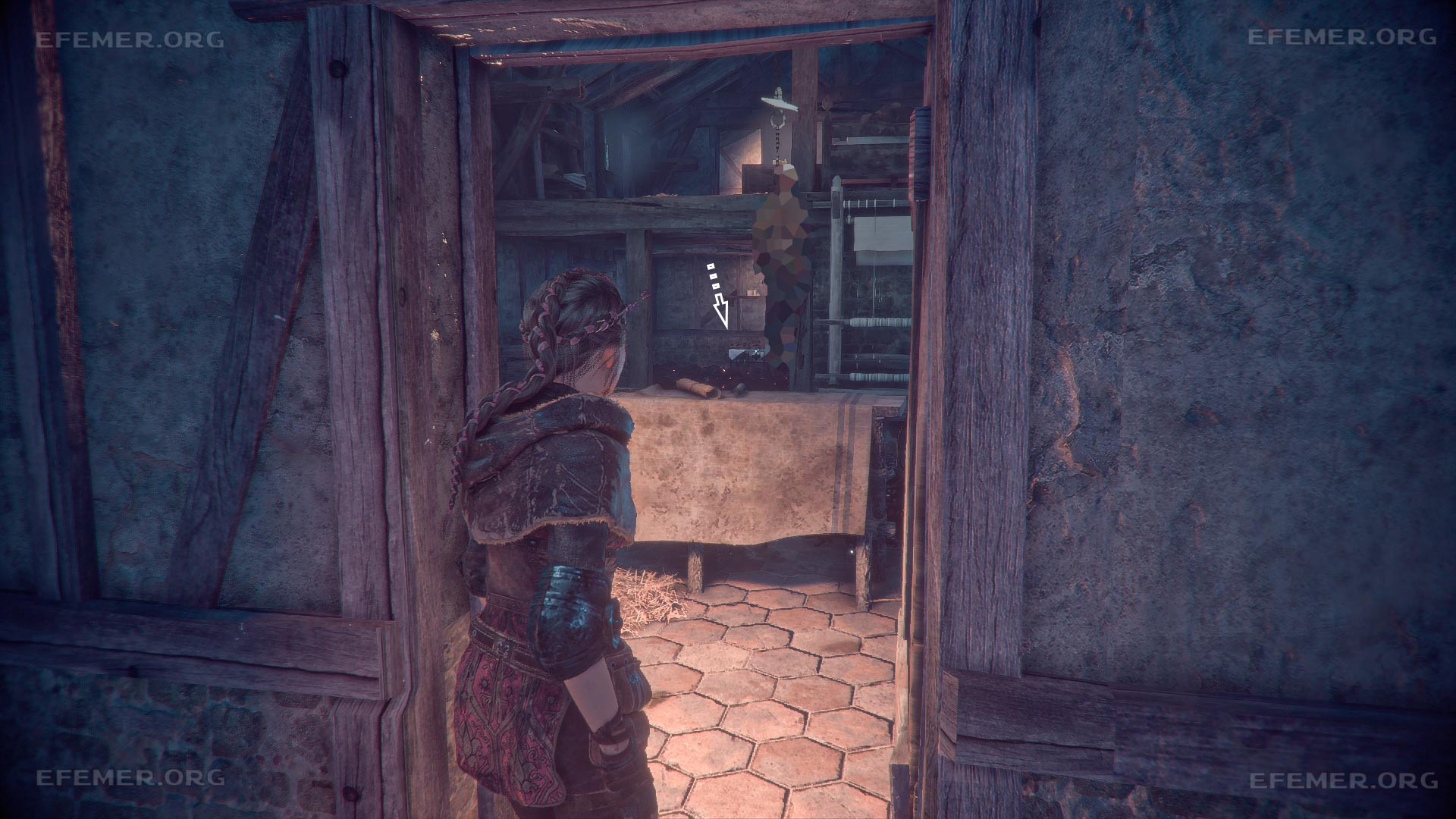 Житель как ориентир и сундук Житель как ориентир и сундук, игра A Plague Tale Innocence