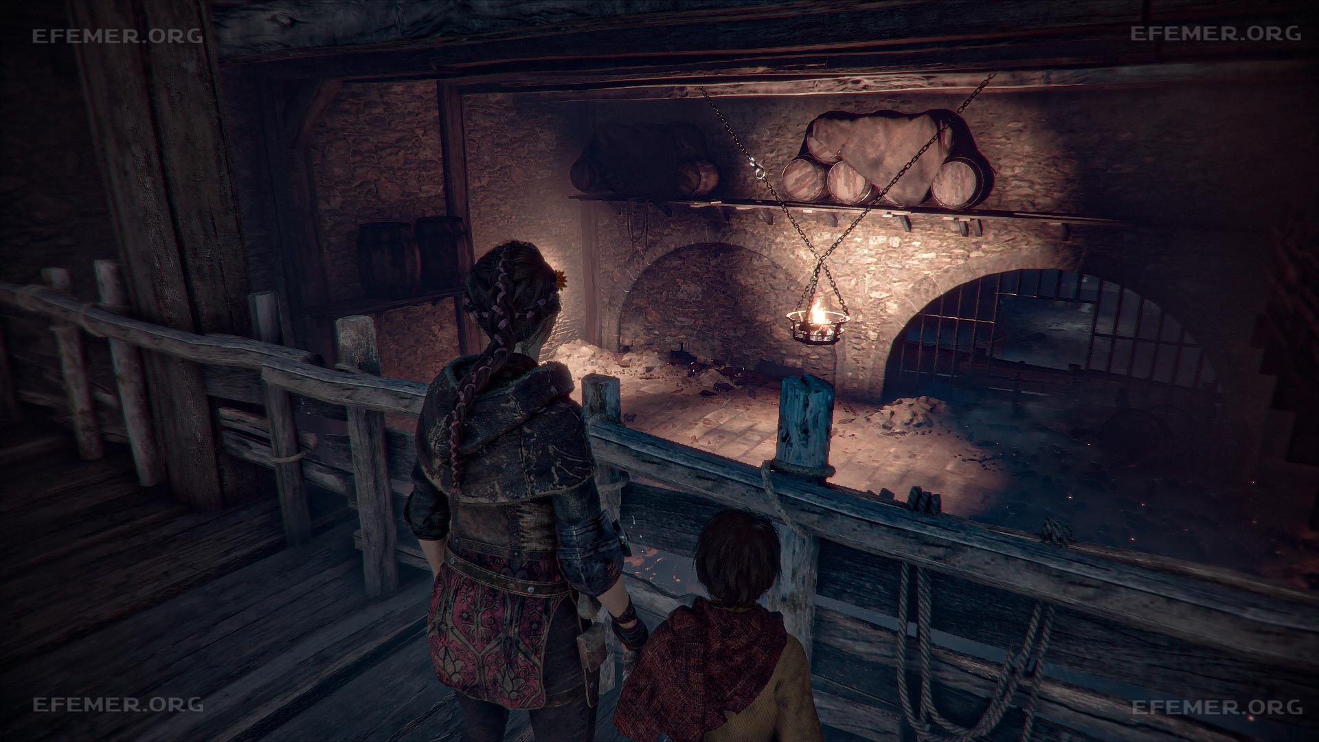 Люстра как ориентир, игра A Plague Tale Innocence