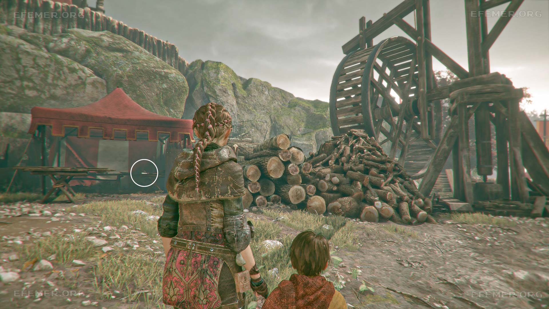Палатка с инструментом, игра A Plague Tale Innocence