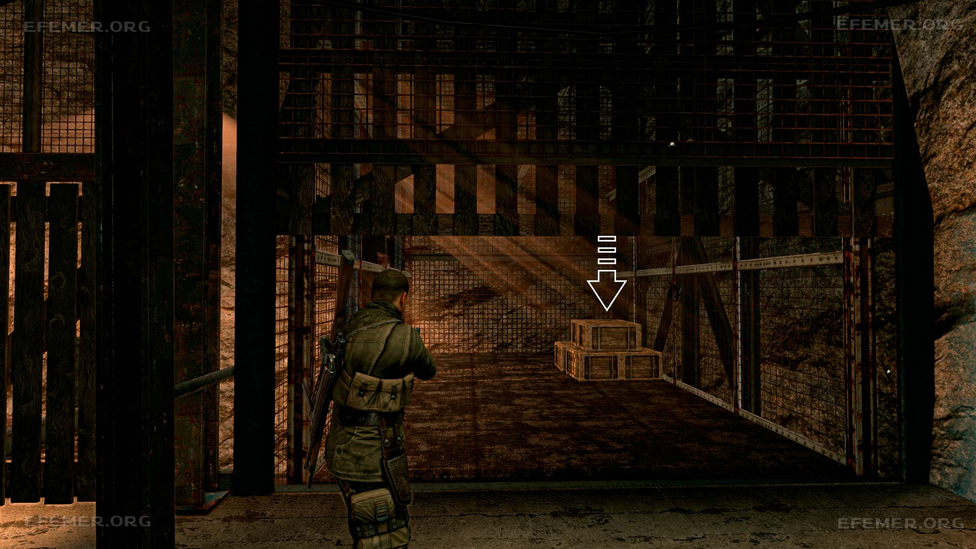 Ящики, за которыми скрыт слиток, Sniper Elite V2 Remastered