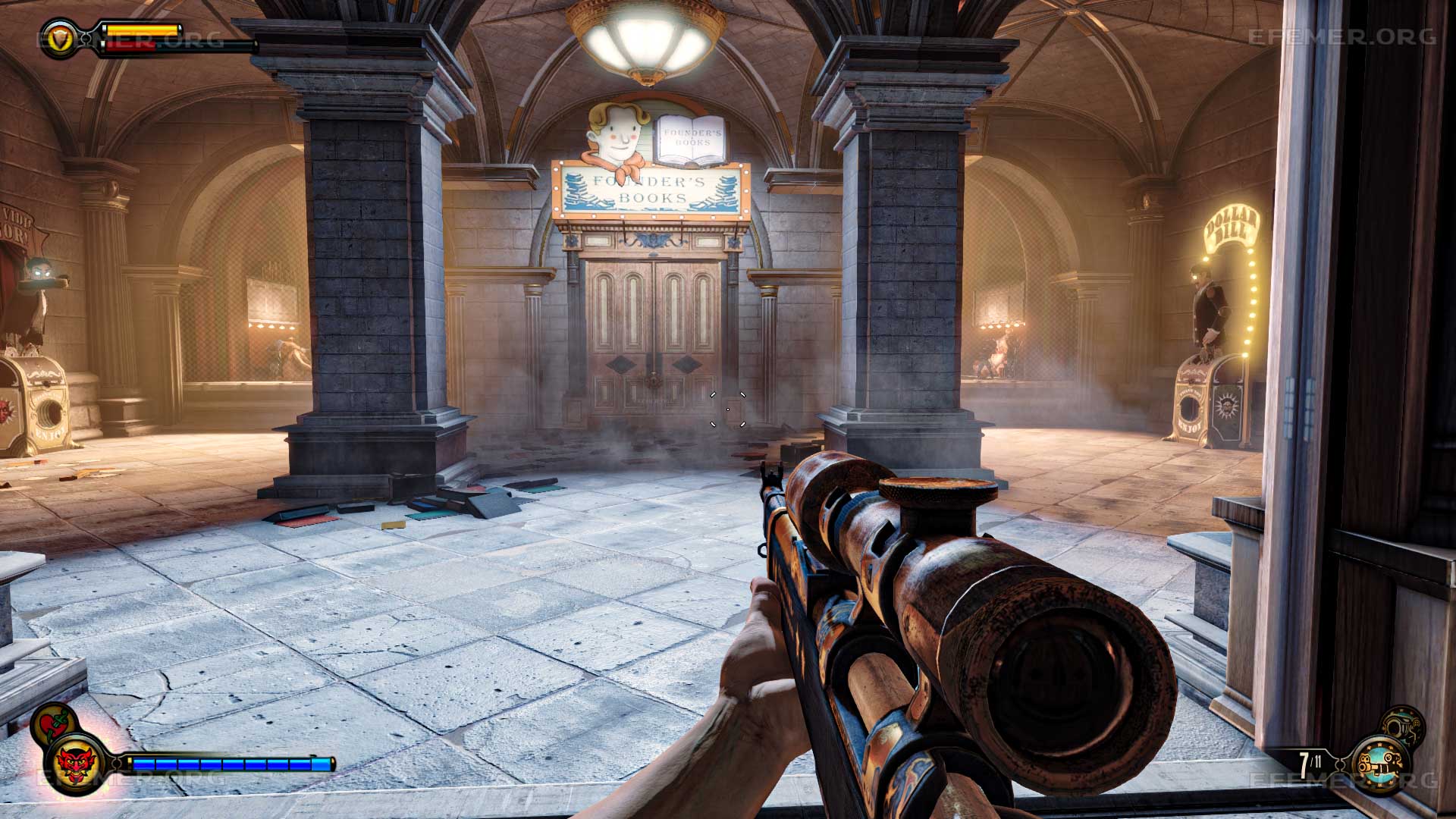 Книжная лавка в игре BioShock Infinite
