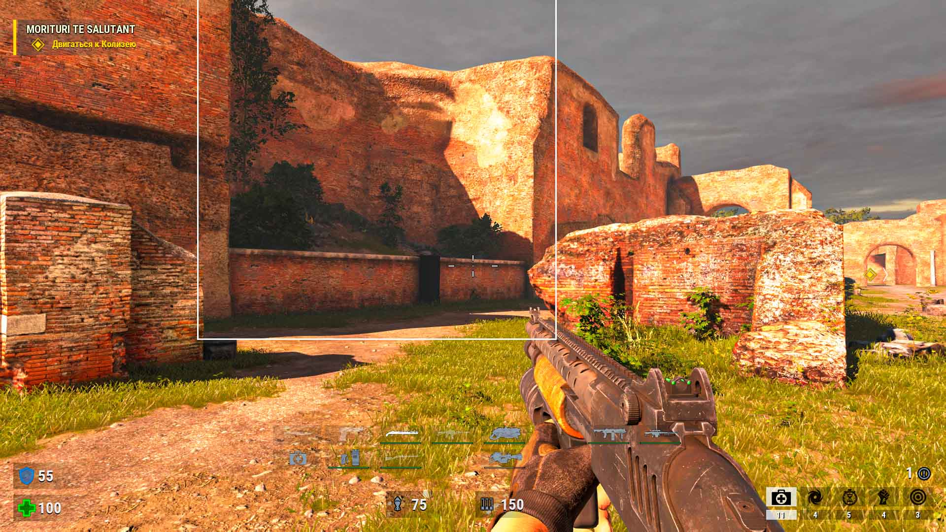 Куст, за которым скрыт тайник боеприпасов, Serious Sam 4
