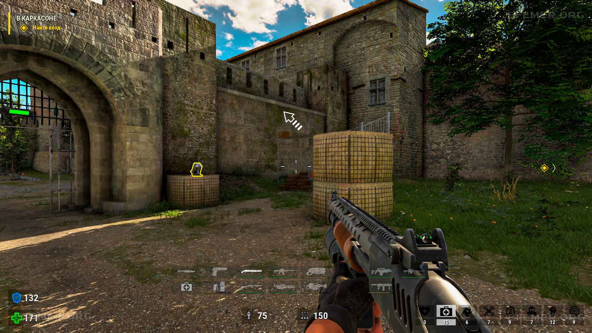 Стена, на которой спрятан секрет №15 Стена, на которой спрятан секрет №15, Serious Sam 4